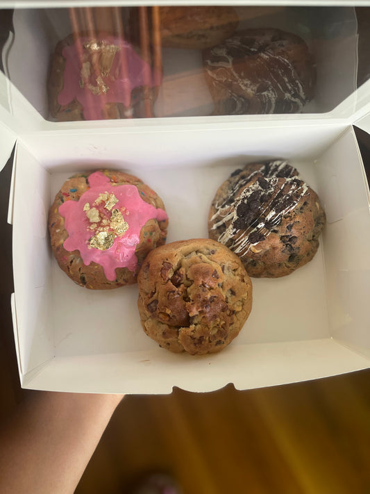 3 cookies for $18